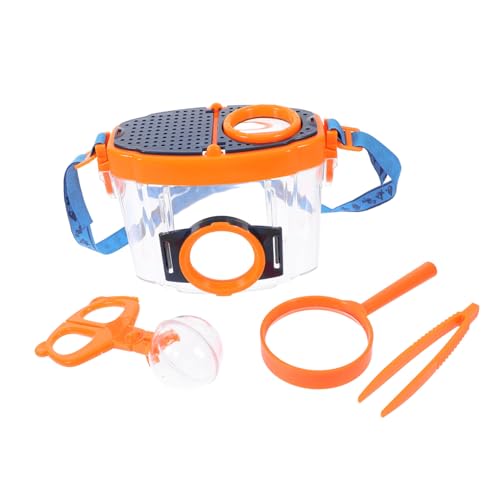 CIYODO Insekten Beobachtungsbox mit Doppel-lupe Pinzette und Klammer Outdoor Entdeckungsset Geeignet für Naturerkundung und Unterricht von CIYODO