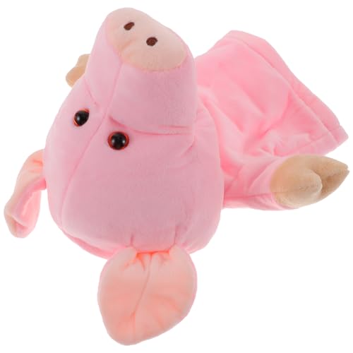 CIYODO Interaktive Handpuppe Aus Plüsch Entzückendes Schwein Für Eltern Junge Mädchen Spiele Fördert Kreativität Und Kommunikation Fantasieaktivitäten von CIYODO
