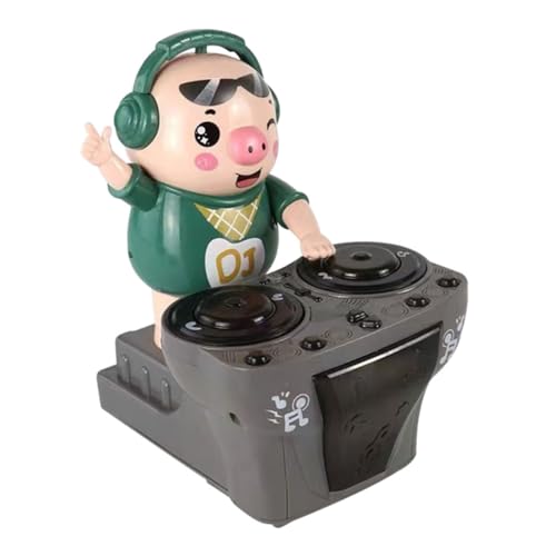 CIYODO Interessantes Schweineförmiges Musikspielzeug Für Kleinkinder Tragbares Elektrisches Spielzeug Mit Licht Und Melodien Langlebiges Kinderaccessoire Für Jungen Und Mädchen Ab Jahr von CIYODO