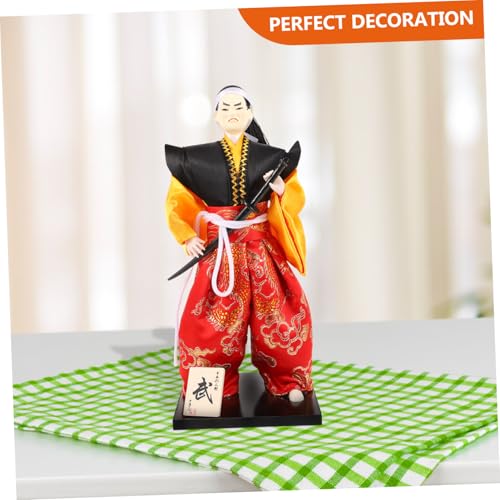 CIYODO Japanische Samurai Puppe Traditionelle Desktop Dekoration Kunstvolle Handwerksfigur für Haus Büro Stilvolle Asiatische Zierde Japan Kultur Souvenir CIYODO Japanische Samurai Puppe Traditionelle Desktop Dekoration Kunstvolle Handwerksfigur für Haus Büro Stilvolle Asiatische Zierde Japan Kultur Souvenir von CIYODO