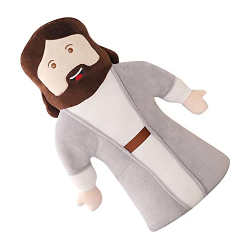 CIYODO Jesus Kissen Plüschtier Dekoration für Zuhause Jesus Kissen Plüschtier Bequeme und Charmante Puppe für Christliche Dekoration und Kreative für Wohnzimmer und Schlafzimmer CIYODO Jesus Kissen Plüschtier Dekoration für Zuhause Jesus Kissen Plüschtier Bequeme und Charmante Puppe für Christliche Dekoration und Kreative für Wohnzimmer und Schlafzimmer von CIYODO