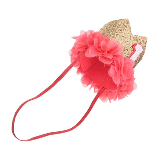 CIYODO Kindergeburtstag Krone Stirnband Elastisch Leicht Geburtstagsfeier Partydeko Accessoire Für Junge Mädchen Mädchen Jungen von CIYODO