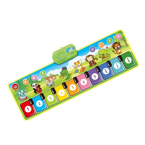 CIYODO Klavierspielmatte Klavierteppich Klavier Für Bodenklavier Zahlenpedal Klavier Musikdecke Klavierbodenmatte Klaviermatten Musikspielmatte Musikklavierdecke Grünes PVC CIYODO Klavierspielmatte Klavierteppich Klavier Für Bodenklavier Zahlenpedal Klavier Musikdecke Klavierbodenmatte Klaviermatten Musikspielmatte Musikklavierdecke Grünes PVC von CIYODO