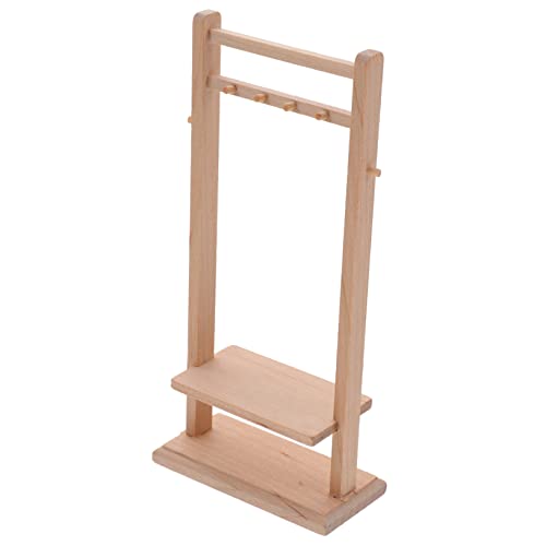 CIYODO Kleiderbügel für Puppenhaus Bequeme Mini Kleiderbügel für Puppenbekleidung für Mini House Decors Robustes Material Ergänzung für Spielzeugzimmer CIYODO Kleiderbügel für Puppenhaus Bequeme Mini Kleiderbügel für Puppenbekleidung für Mini House Decors Robustes Material Ergänzung für Spielzeugzimmer von CIYODO