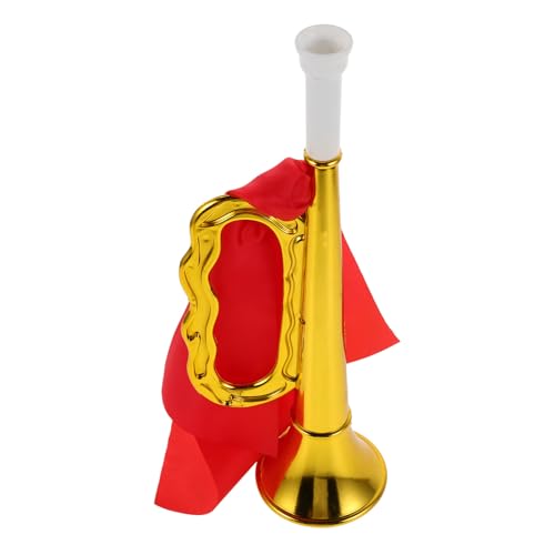CIYODO Kleine Kunststoff Trompete für Musikinstrument für Partys Geräuschmacher und Schulaufführungen Ergonomisch Gestaltet für Junge Musiker mit Schärpenband CIYODO Kleine Kunststoff Trompete für Musikinstrument für Partys Geräuschmacher und Schulaufführungen Ergonomisch Gestaltet für Junge Musiker mit Schärpenband von CIYODO