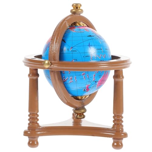 CIYODO Kleine -Ornamente Miniatur Für Puppenhaus Schreibtischkugel Kleiner Globe Decor Fotografie Requisiten Mini- Mini - Plastik CIYODO Kleine -Ornamente Miniatur Für Puppenhaus Schreibtischkugel Kleiner Globe Decor Fotografie Requisiten Mini- Mini - Plastik von CIYODO