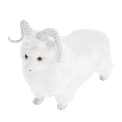 CIYODO Kleines Tier Figur Tierdekor Künstliche Ziegenmodell Dekoration von CIYODO