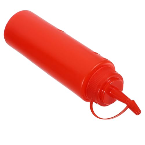 CIYODO Knifflige Ketchup-Flasche Party zubehör Spaßartikel Lustiges Tomatensoße Sprühflasche Mini gefälscht Trick Party-Streich-Requisite Lustiges Spritzflaschen- Abs rot von CIYODO