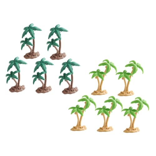 CIYODO Kokosnüsse Zuglandschaftsbaum Selbermachen Landschaft Maßstab Landschaftsbäume Pflanzenbaumodell aus Aquarium Palmenmodell Feengarten Miniatur Basteln Minibäume Miniaturfiguren von CIYODO