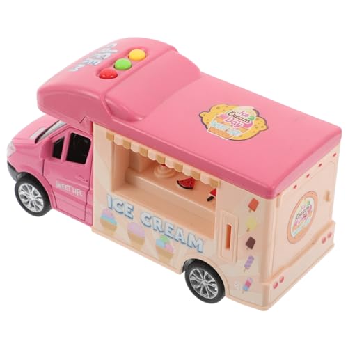 CIYODO Kompakter Eiswagen für Interaktives Food Truck Realistische Eisdiele für Fantasievolles Spiel Eltern Junge Mädchen Bindung Kreative Rollenspiele für Kleinkinder und Mädchen von CIYODO