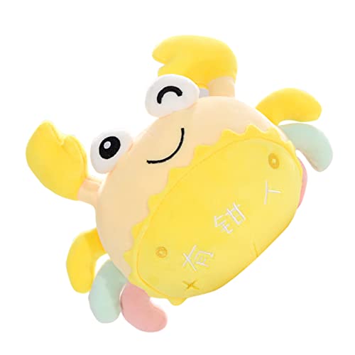 CIYODO Krabbenpuppe Kuscheltiere Für Daunen Baumwolle Gelb CIYODO Krabbenpuppe Kuscheltiere Für Daunen Baumwolle Gelb von CIYODO