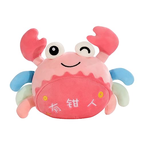 CIYODO Krabbenpuppe Stofftier Babypuppen Kinderpuppen Erwachsene Puppe Tiere Kissen Mini Kissen Rosa Plüsch CIYODO Krabbenpuppe Stofftier Babypuppen Kinderpuppen Erwachsene Puppe Tiere Kissen Mini Kissen Rosa Plüsch von CIYODO