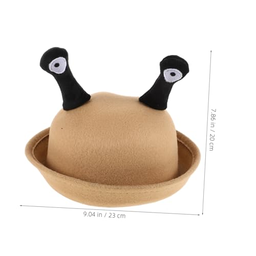 CIYODO Kreative Schneckenaugen Mütze Kleine Runde Hut Leichte Kopfbedeckung für Kleinkinder Warm und Langlebig für Herbst und Winter CIYODO Kreative Schneckenaugen Mütze Kleine Runde Hut Leichte Kopfbedeckung für Kleinkinder Warm und Langlebig für Herbst und Winter von CIYODO