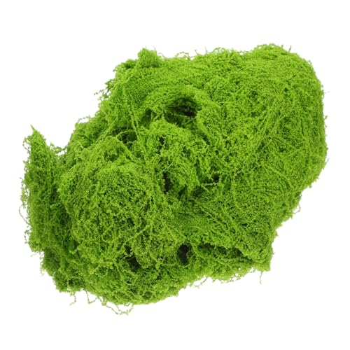 CIYODO Künstliches Moos Hellgrün für DIY Basteln Dekoration Realistische Terrarienpflanze Vielseitig für Aquariumgestaltung Miniaturlandschaften Floristik und Modellbau Flexibles von CIYODO
