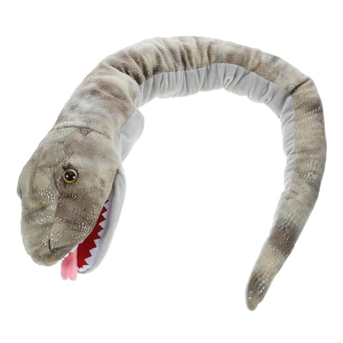 CIYODO Kuschelige Schlange Handpuppe Plüschspielzeug für Interaktive Tier Handpuppen Bunte Tierfigur Pädagogisches Fördert Fantasie und Kommunikation von CIYODO