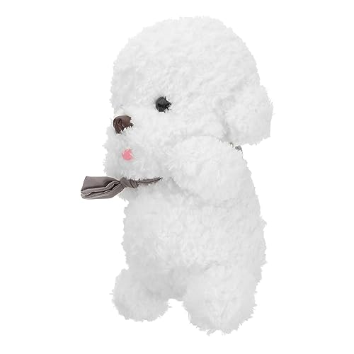 CIYODO Lebensgroßes Plüschhund Süßer Bichon Kuschelhund Hochwertiges Stofftier für Hundeliebhaber Fotorequisiten und Spielspaß CIYODO Lebensgroßes Plüschhund Süßer Bichon Kuschelhund Hochwertiges Stofftier für Hundeliebhaber Fotorequisiten und Spielspaß von CIYODO