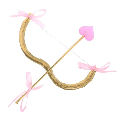 CIYODO Leichtes Cupid Bogen Set Goldfarben Komfortabel Für Valentinstag Party Cosplay Accessoire Romantische Kostüm Dekoration Für Männer Frauen CIYODO Leichtes Cupid Bogen Set Goldfarben Komfortabel Für Valentinstag Party Cosplay Accessoire Romantische Kostüm Dekoration Für Männer Frauen von CIYODO