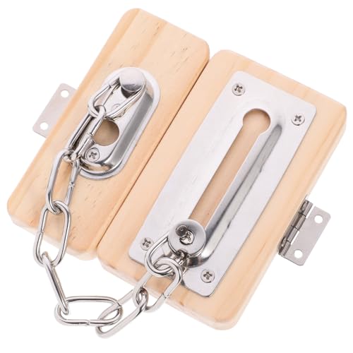 CIYODO Lernspielzeug Türschloss für DIY Busy Board aus Holz Pädagogisches für Entwicklung von Kreativität und Koordination CIYODO Lernspielzeug Türschloss für DIY Busy Board aus Holz Pädagogisches für Entwicklung von Kreativität und Koordination von CIYODO