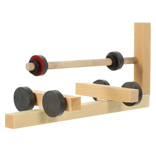 CIYODO Magnetische Levitation Stiftspielzeug Kinderphysik -Experimente Magnet -Kreation Kit Science Experiment Kit Erfindung der Magnettechnologie Magnetismus-Wissenschaftsset hölzern CIYODO Magnetische Levitation Stiftspielzeug Kinderphysik -Experimente Magnet -Kreation Kit Science Experiment Kit Erfindung der Magnettechnologie Magnetismus-Wissenschaftsset hölzern von CIYODO