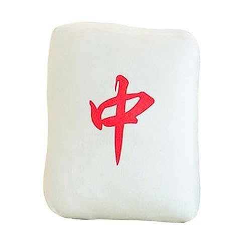 CIYODO Mahjong -Kissen Kissen werfen gefüllte Spielzeuge Mahjong-Kissen Plüsch-Wurfkissen Kuschelkissen aus Plüsch Mahjong-Plüschkissen pelziges Kuscheltier Plüschtiere PP Baumwolle CIYODO Mahjong -Kissen Kissen werfen gefüllte Spielzeuge Mahjong-Kissen Plüsch-Wurfkissen Kuschelkissen aus Plüsch Mahjong-Plüschkissen pelziges Kuscheltier Plüschtiere PP Baumwolle von CIYODO