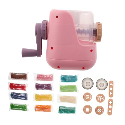 CIYODO Manuelle Nudelmaschine DIY Knetmasse Spaghetti Extruder Bunte Modellierwerkzeuge für Jungen und Mädchen Familienfreundliches Lernspielzeug zur Kreativität und Motorik von CIYODO