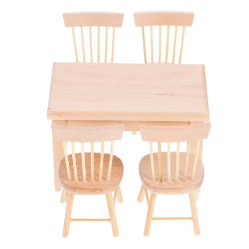 CIYODO Maßstab Robuste Miniatur Sitzmöbel Holzornament Zufällige Holzfarbe für DIY Puppenhaus Tisch und Zimmer Einrichtung Zufällige Farbe CIYODO Maßstab Robuste Miniatur Sitzmöbel Holzornament Zufällige Holzfarbe für DIY Puppenhaus Tisch und Zimmer Einrichtung Zufällige Farbe von CIYODO