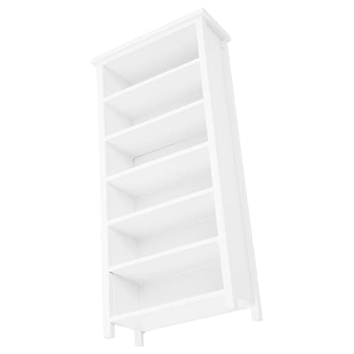 CIYODO Maßstab Weiß Regal Modell Kinderzimmer Deko Zubehör für Rollenspiel und Puppenhaus Möbel von CIYODO