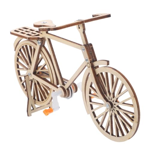 CIYODO Mechanisches Fahrradmodell aus Holz DIY Fahrrad Wissenschaftliches Experimentierspielzeug für Fördert Physikverständnis und Handwerkliche Fähigkeiten CIYODO Mechanisches Fahrradmodell aus Holz DIY Fahrrad Wissenschaftliches Experimentierspielzeug für Fördert Physikverständnis und Handwerkliche Fähigkeiten von CIYODO