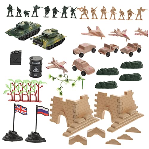 CIYODO Militärmodell Set Teilig Realistische Soldaten Figuren Hubschrauber Auto Flugzeug Simulation Deko Jungen CIYODO Militärmodell Set Teilig Realistische Soldaten Figuren Hubschrauber Auto Flugzeug Simulation Deko Jungen von CIYODO