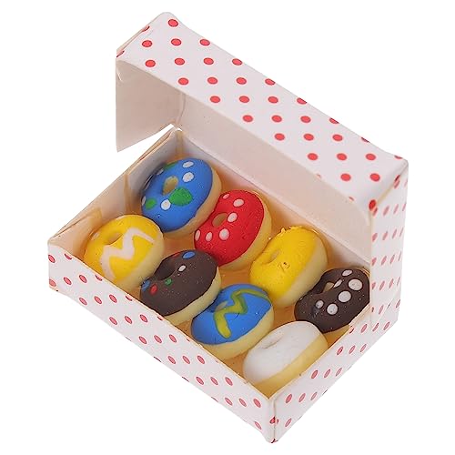 CIYODO Mini DIY Ornament Lustige Dessert Donut Dekoration Aus Harz Für Puppenhaus Und Kreative Raumgestaltung Für Szenen Und von CIYODO