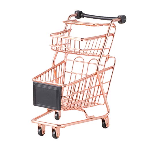 CIYODO Mini Doppelstöckiger Einkaufswagen Spielzeug Für Mädchen Trolley Mit Abnehmbarem Korb Junge Mädchen Lernspielzeug Für Rollenspiele Und Kreative Spielgelegenheiten CIYODO Mini Doppelstöckiger Einkaufswagen Spielzeug Für Mädchen Trolley Mit Abnehmbarem Korb Junge Mädchen Lernspielzeug Für Rollenspiele Und Kreative Spielgelegenheiten von CIYODO