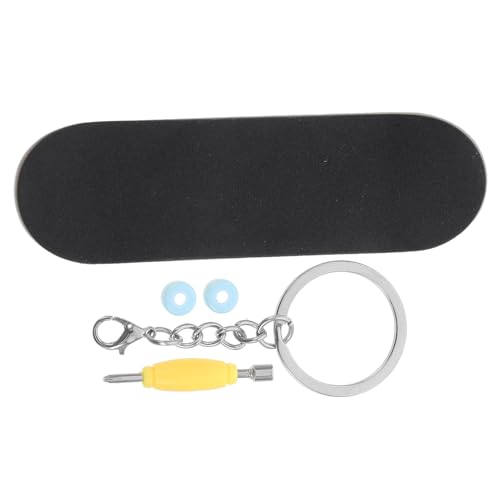 CIYODO Mini Finger Skateboard Finger Skateboard für Geschicklichkeitstraining Robust und Leicht für Desktop Spiele und für Freunde Weißes Design mit Professionellen Lagern von CIYODO