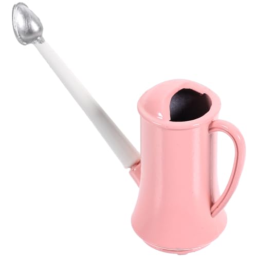CIYODO Mini-Gießkanne Zubehör Tülle kleine Gießkanne kindertagsgeschenke kindertag Miniatures Toys for Boys winziger Wasserkessel Kleiner Wasserkocher Legierung Rosa von CIYODO