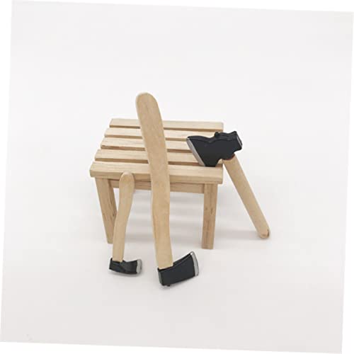 CIYODO Mini Haus Dekoration Detailreiches Puppenhaus Zubehör Kreatives Miniaturmöbel für Wohnzimmer von CIYODO