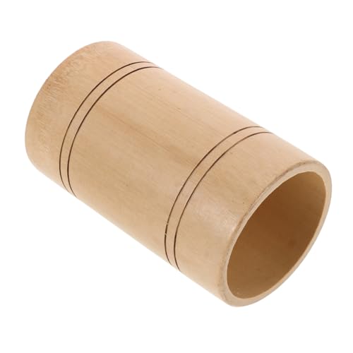 CIYODO Mini Holz Aufbewahrungsröhre für Zen Gartenwerkzeuge Kompaktes Design Schreibtisch Organizer für Entspannende Beige für DIY Sandtische von CIYODO