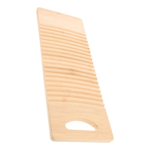 CIYODO Mini Holz Waschbrett für Beechwood Handwaschbrett für Kleidung Unterwäsche Shirts Effektive für Zuhause Reisen Outdoor Aktivitäten von CIYODO