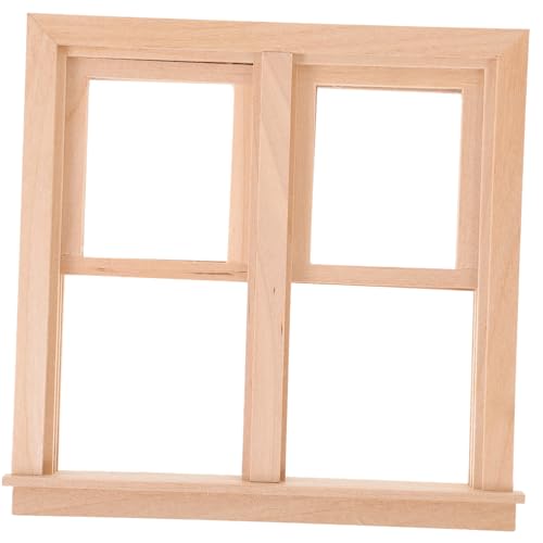CIYODO Mini Holzfenster für Puppenhausmöbel Leere Scheiben Dekoratives Zubehör für Kreative Mini Szenen für DIY Puppenhausgestaltung und Dekoration Einzigartiges CIYODO Mini Holzfenster für Puppenhausmöbel Leere Scheiben Dekoratives Zubehör für Kreative Mini Szenen für DIY Puppenhausgestaltung und Dekoration Einzigartiges von CIYODO