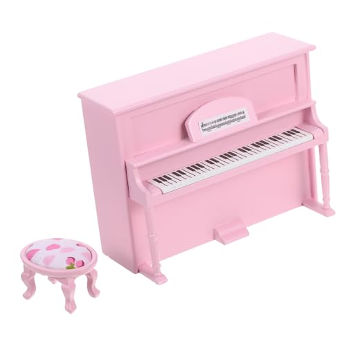 CIYODO Mini-Klavierdekoration Miniatur-Klaviermodell-Ornamente Klavierfigur Zubehör für Klavierbänke Puppenhaus-Miniatur-Musikinstrument Klaviermodellspielzeug Klavier dekor hölzern Rosa CIYODO Mini-Klavierdekoration Miniatur-Klaviermodell-Ornamente Klavierfigur Zubehör für Klavierbänke Puppenhaus-Miniatur-Musikinstrument Klaviermodellspielzeug Klavier dekor hölzern Rosa von CIYODO