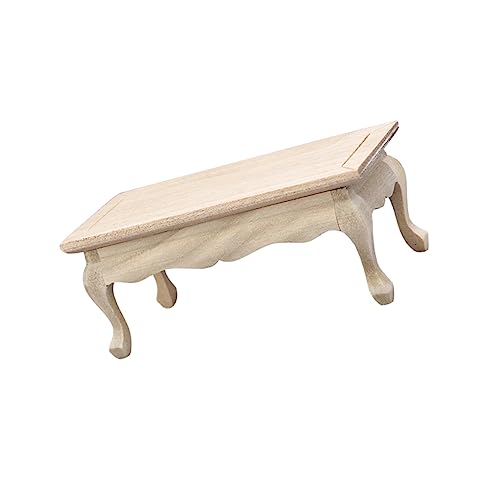 CIYODO Miniaturmöbel 1/12 Tisch Modell Kleine DIY Dekoration Schmuck Tea Table Zubehör von CIYODO