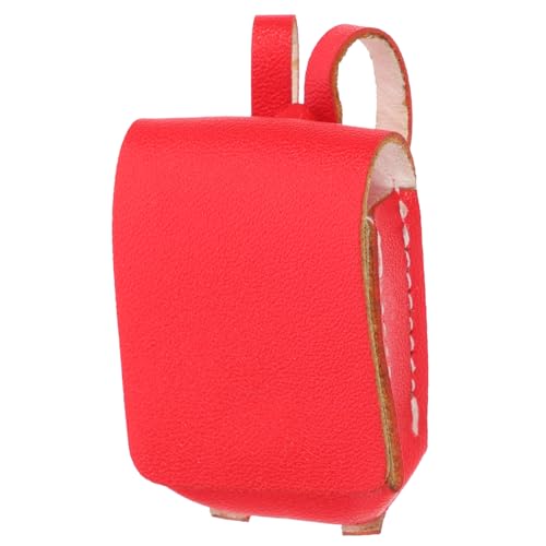 CIYODO Mini Puppenrucksack Rucksack Modell in Rot Realistische Mini Schultasche Figurine für Puppenhaus Dekoration Vielseitiges Miniatur Schulranzen Zubehör Lebendige Farben Glatte CIYODO Mini Puppenrucksack Rucksack Modell in Rot Realistische Mini Schultasche Figurine für Puppenhaus Dekoration Vielseitiges Miniatur Schulranzen Zubehör Lebendige Farben Glatte von CIYODO