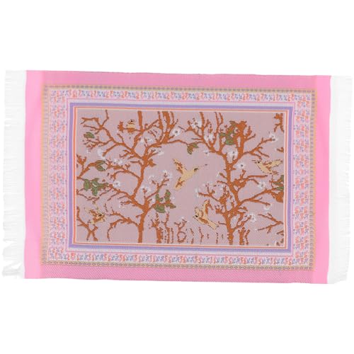 CIYODO Mini-Teppich für Fell Bereich teppiche Teppich Teppich Mini -Hausteppich Puppenhaus-Teppich Kleiner Hausteppich Puppenhausmatte kleine Hausdekoration Mini-Fußmatte Polyester Rosa CIYODO Mini-Teppich für Fell Bereich teppiche Teppich Teppich Mini -Hausteppich Puppenhaus-Teppich Kleiner Hausteppich Puppenhausmatte kleine Hausdekoration Mini-Fußmatte Polyester Rosa von CIYODO