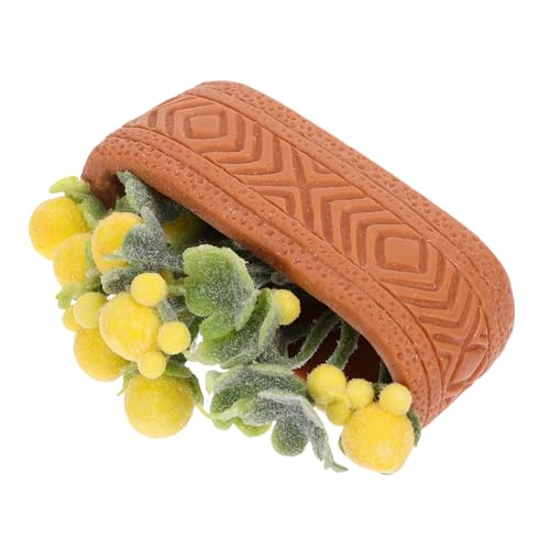 CIYODO Winziger Gefälschter Blumentopf Miniatur Grüner Bonsai Heimdekor Ornament Miniatur-blumenmodell Für Puppenhaus CIYODO Winziger Gefälschter Blumentopf Miniatur Grüner Bonsai Heimdekor Ornament Miniatur-blumenmodell Für Puppenhaus von CIYODO
