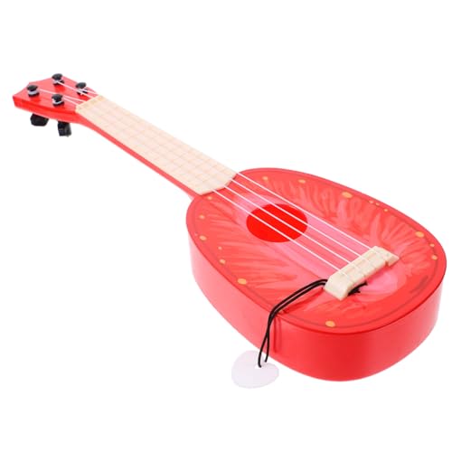 CIYODO Mini Ukulele Realistische Simulation Gitarre für Anfänger Tragbar mit Einzigartigem Fruchtmuster für Partys und Freizeitaktivitäten Hochwertiges Kunststoffmaterial CIYODO Mini Ukulele Realistische Simulation Gitarre für Anfänger Tragbar mit Einzigartigem Fruchtmuster für Partys und Freizeitaktivitäten Hochwertiges Kunststoffmaterial von CIYODO