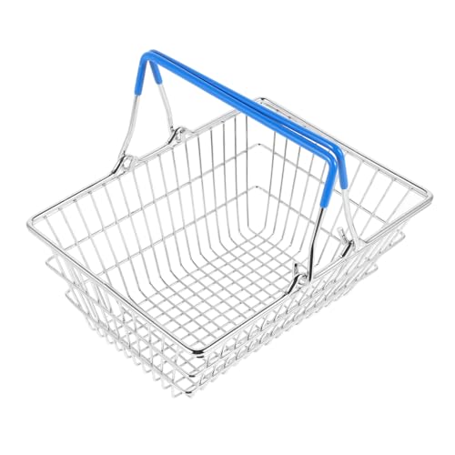 CIYODO Mini-einkaufskorb Spielzeugspeicher Wagen Weiden Schwimmbad Zappeln Korb Für Miniatur Deckel Partyartikel Für Körbe Blue Rostfreier Stahl CIYODO Mini-einkaufskorb Spielzeugspeicher Wagen Weiden Schwimmbad Zappeln Korb Für Miniatur Deckel Partyartikel Für Körbe Blue Rostfreier Stahl von CIYODO