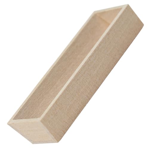 CIYODO Miniaturvase Für Puppenhaus Holz Blumentopf Modell Mini-blumenkasten Dekoration Realistisch Und Elegante Mini-hauslandschaftsdekoration von CIYODO