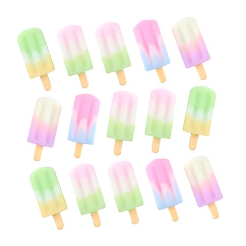 CIYODO 15 Stück Miniatur Charms Handyhüllen Charms Winzige Requisiten Bunte Resin Charms von CIYODO