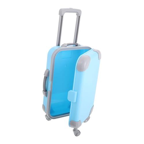 CIYODO Realistischer Miniaturkoffer Für Puppen Mini-gepäckspielzeug Puppenhausdekor Abs-Material Handwerkskunst Für Mini-hausdekor von CIYODO