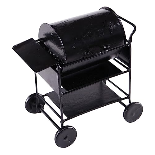 CIYODO Miniatur-grillwagen Aus Metall Kleines Grillwagenmodell Als Mini-hausdekoration Oder Foto-Requisite Robust Und Bruchfest CIYODO Miniatur-grillwagen Aus Metall Kleines Grillwagenmodell Als Mini-hausdekoration Oder Foto-Requisite Robust Und Bruchfest von CIYODO