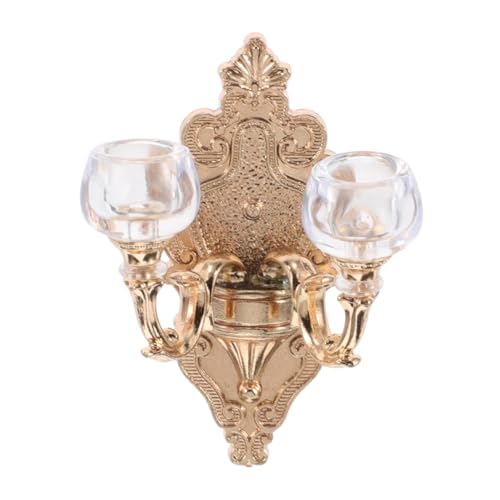 CIYODO Miniatur Lampe für Puppenhaus Realistische Wandbeleuchtung Kompakte Elegantes Design Authentisches Puppenhauszubehör für Kreative Szenen und Dekoration CIYODO Miniatur Lampe für Puppenhaus Realistische Wandbeleuchtung Kompakte Elegantes Design Authentisches Puppenhauszubehör für Kreative Szenen und Dekoration von CIYODO