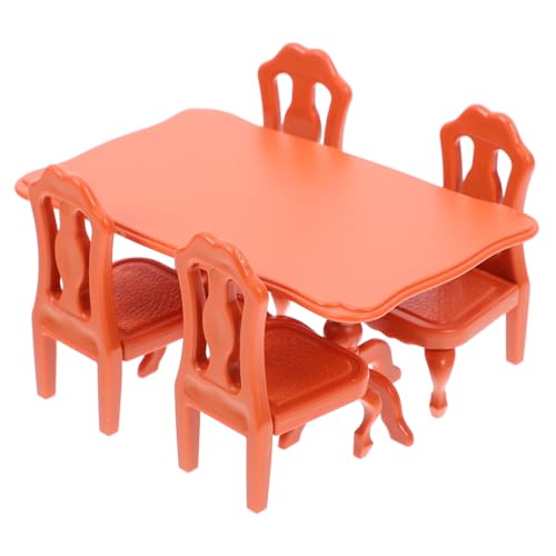 CIYODO Miniatur Möbel Teilig Mini Tisch und Stühle aus Resin Spielhaus Zubehör für Fördert Kreativität und Kognitive Entwicklung für Puppenhaus CIYODO Miniatur Möbel Teilig Mini Tisch und Stühle aus Resin Spielhaus Zubehör für Fördert Kreativität und Kognitive Entwicklung für Puppenhaus von CIYODO
